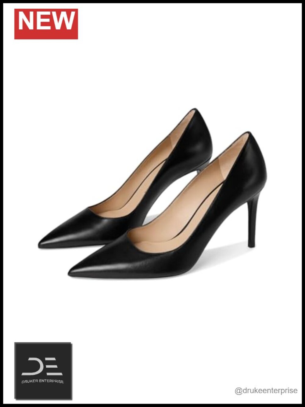 Stuart Weitzman Power 85 Stiletto Heels Size 7.5 M